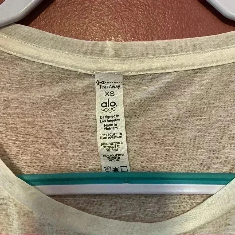 Alo Yoga White Long Sleeve